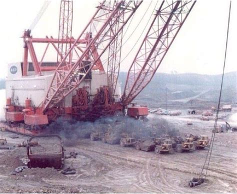 Massive loads.None other then Big Muskie.The Bucyrus Erie 4250W walking dragline that weighed 28 ...