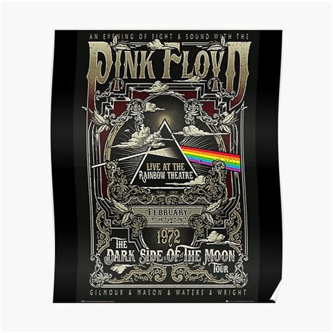 "Pink Floyd Dark Side Poster" Poster for Sale by Eshanchard | Redbubble