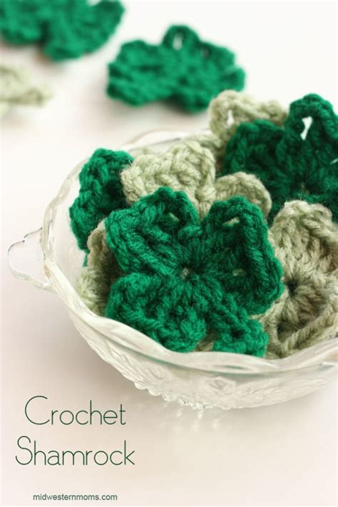 Crochet Shamrock Pattern