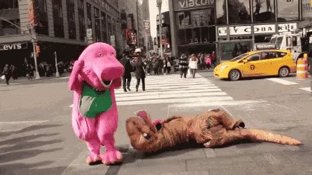 Angry Nope GIF - Angry Nope Barney - Discover & Share GIFs