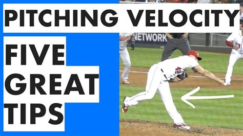 Pitching Velocity Tips - How To Throw Harder in Baseball | Baseball, Baseball tips, Baseball ...