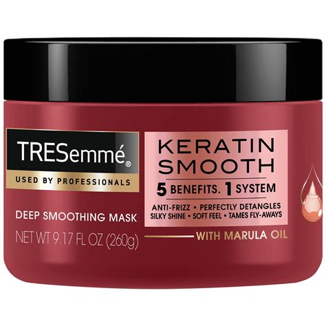 TRESEmme Expert Selection Hair Mask Keratin Smooth 9 Oz – Walmart ...