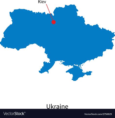 Ukraine Capital Map