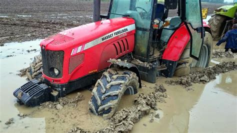 John Deere Stuck In Mud