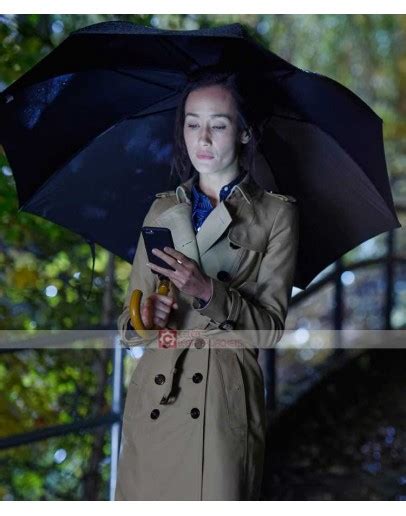 Designated Survivor Maggie Q Hannah Wells Coat