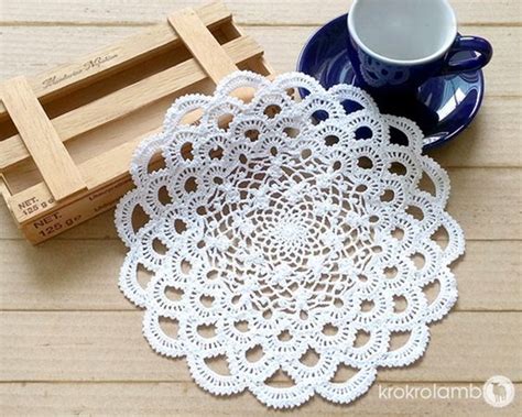 40 Pretty and Easy Crochet Doily for Beginners - Bored Art