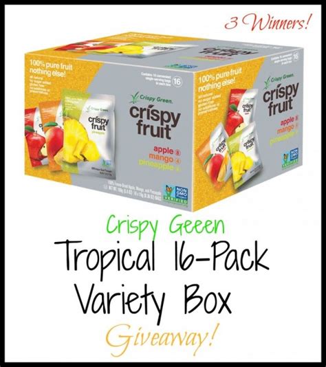 Crispy Green ~ Wholesome, Delicious Freeze Dried Fruit Snacks {Perfect For Your Valentines ...