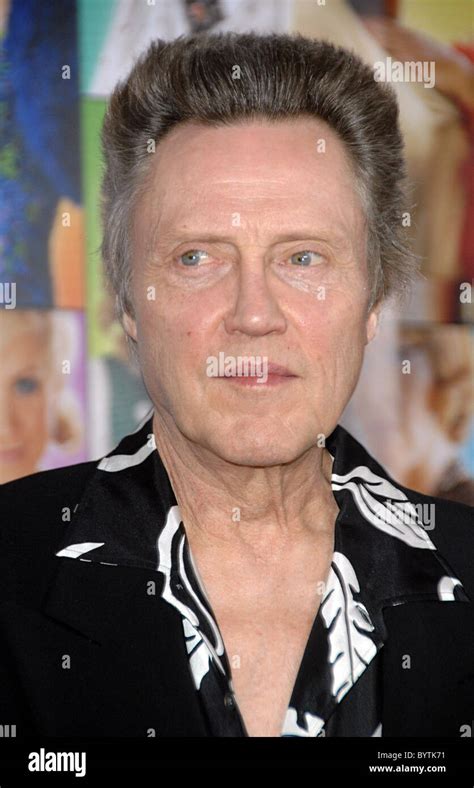 Christopher Walken New York premiere of 'Hairspray' held at the ...