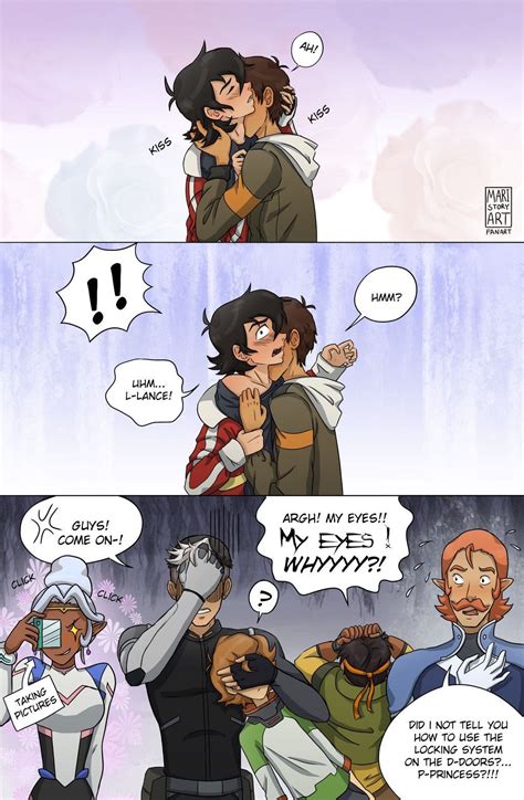 Klance comic | Voltron keith and lance, Voltron funny, Klance