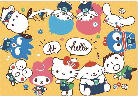 Sanrio Friends | Hello kitty wallpaper, Hello kitty, Sanrio characters