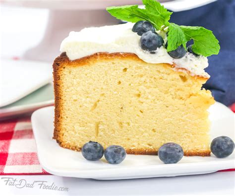 Easy Custard Cake Recipe - Fat Dad Foodie