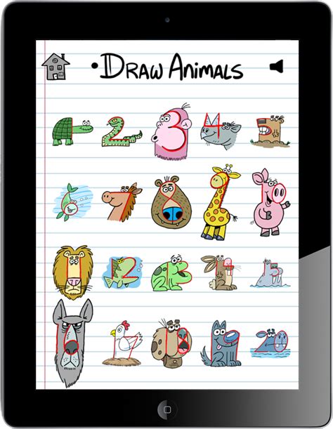 Drawing Animals With Numbers