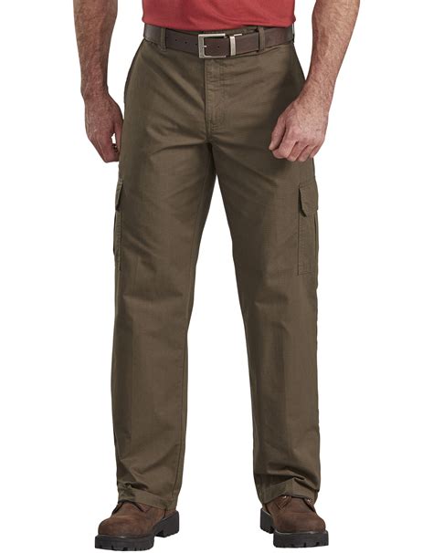 Moss Green Ripstop Cargo Pants | Relaxed Fit | Dickies