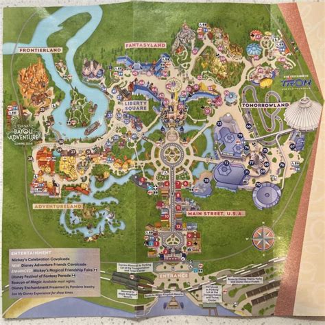 FIRST LOOK: Splash Mountain Replaced by Tiana’s Bayou Adventure Logo on New Magic Kingdom Maps ...