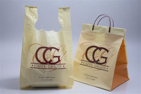 Custom Printed Takeout Plastic Bags | Restaurants & Catering