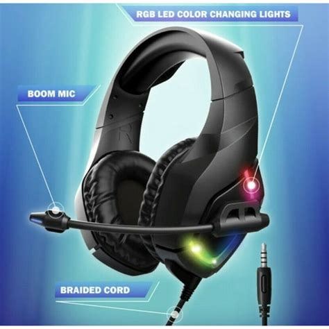 LED Pro Gaming Headset BUGHA Pro Gamer Player Of The Year With Boom Mic - Walmart.com - Walmart.com