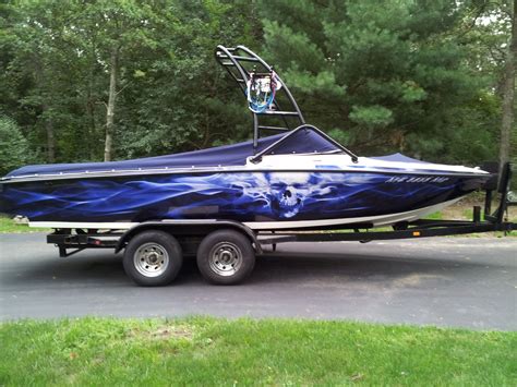 Wakeboard boat wrap in Florida! | Wakeboard boats, Wakeboarding, Boat wraps