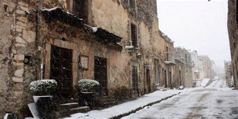 Así luce Real de Catorce, San Luis Potosí, tras nevada (FOTOS)