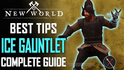 New World Ice Gauntlet Weapon Guide and Gameplay Tips - Best Skills & Abilities - YouTube