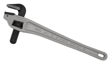 Aluminum Pipe Wrenches - Heavy Duty, 90° Offset | Reed Manufacturing