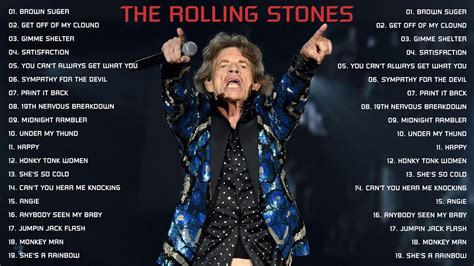 The Rolling Stones Greatest Hits Full Album - Top 20 Best Songs Rolling Stones - YouTube