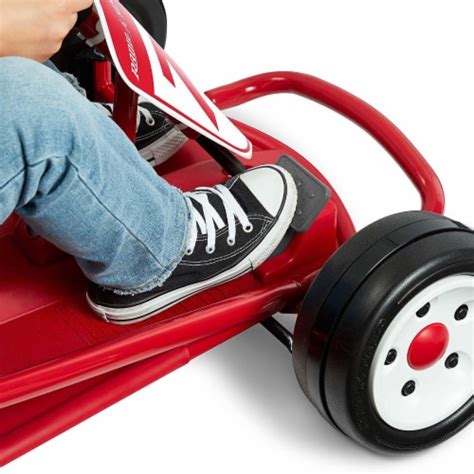 Radio Flyer 940Z Battery-Powered Adjustable Kids Ultimate Outdoor Go-Kart, Red, 1 Piece - Fry’s ...