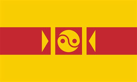 Flag based on the Mongolian Soyombo symbol : r/vexillology