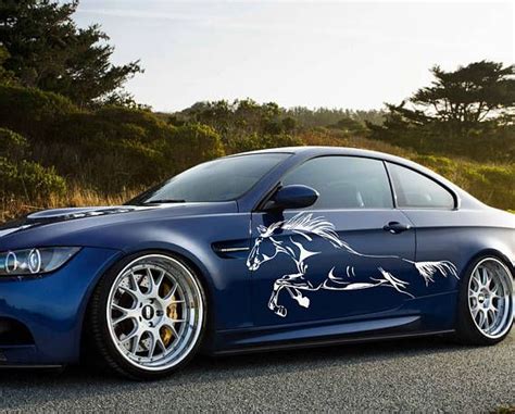 horse car hood decal horse Car Decals horse Car Truck horse | Car ...