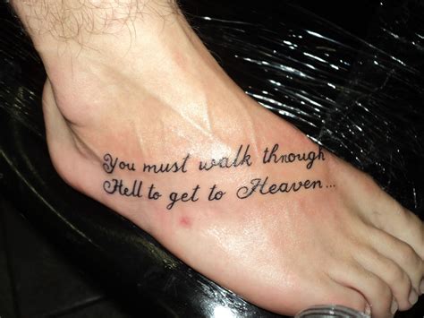 Foot Tattoo Designs For Women Quotes. QuotesGram