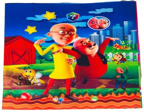 Motu Patlu PVC Bag 3D Sticker, Size: 12x12 Inch at Rs 9/piece in Patna ...