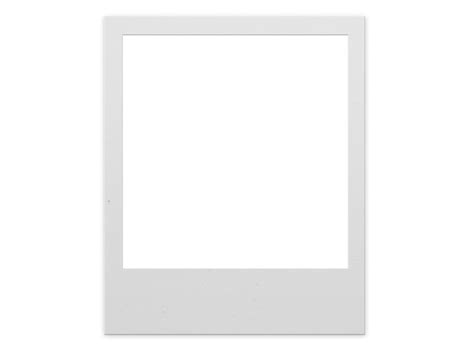 Polaroid PNG Template Free