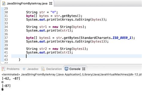 How to Convert Java String to Byte Array, Byte to String