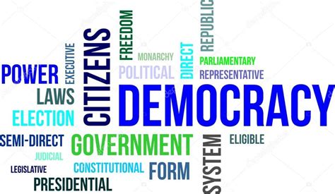 Word cloud - democracy — Stock Vector © masterart #49745151