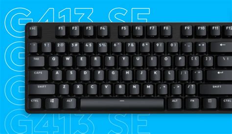 Logitech G413 SE Gaming Keyboard models launched starting at $69.99 - Gizmochina