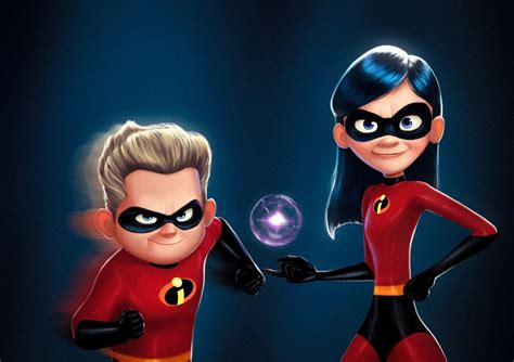 Dash And Violet In The Incredibles hd wallpaper | 1920x1358 | Gludy