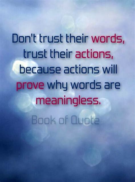 Quotes About Words And Actions. QuotesGram