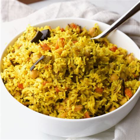 Middle Eastern Roasted Vegetable Rice - Healthy Vegan Dish