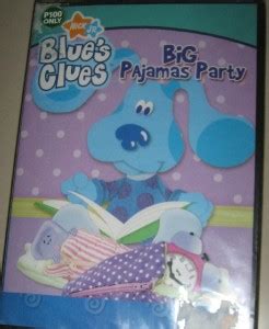 BLUE'S CLUES BIG PAJAMAS PARTY 2 EPS OFFICIAL DVD REG 0 | eBay