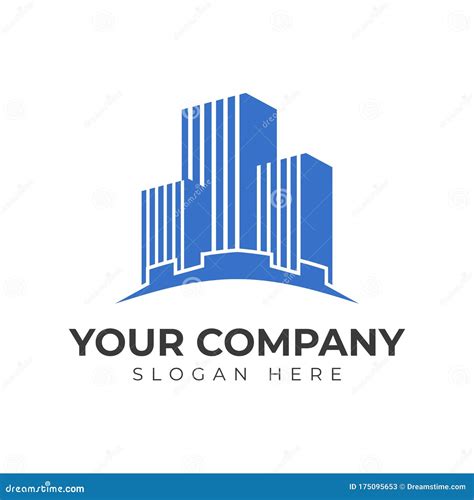 Business and Building Logo Company Stock Illustration - Illustration of landscape, home: 175095653