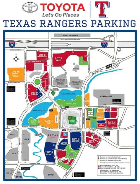 Texas Rangers Globe Life Park Seating Chart & Interactive Map - Texas ...