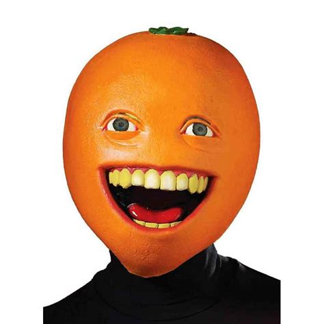 Annoying Orange Adult Costume Latex Mask One Size Fits Most - Walmart.com - Walmart.com