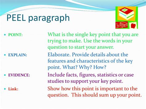 PPT - Paragraph Building with PEEL PowerPoint Presentation, free ...