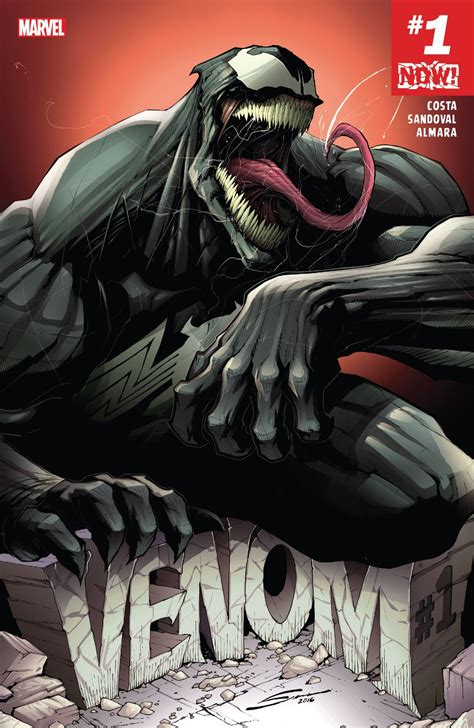 When Did Venom's Tongue First Begin to Stretch in the Comics?