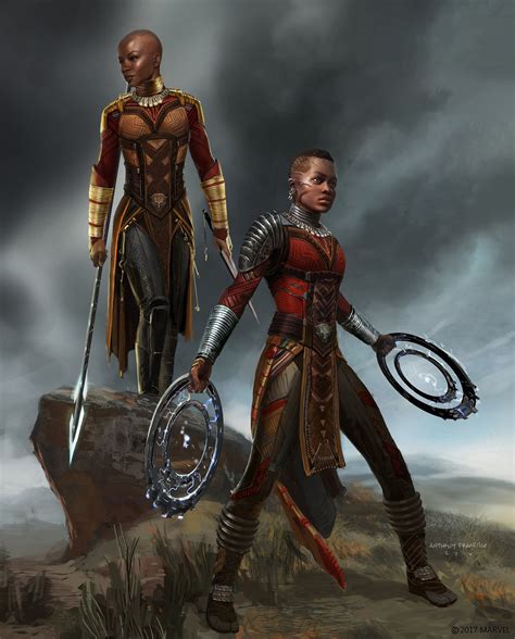 18 Mind-Blowing Details About The Dora Milaje Costumes In "Black Panther"