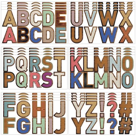 Snapklik.com : 232 Pcs 24 Sheets Large Letter Stickers 2.5 Inch ...