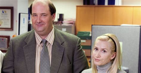 Angela Kinsey Brian Baumgartner Interview About The Office | POPSUGAR ...