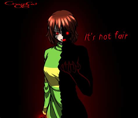 Self-Hate Chara by ChaosCat08 on DeviantArt