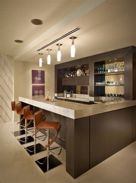 15 Majestic Contemporary Home Bar Designs For Inspiration