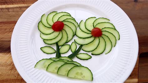 Cucumber Show | Vegetable Carving Garnish | Cucumber Rose | Cucumber #cucumber #cucumberrose # ...