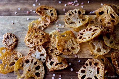 Lotus Root Chips - Pups with Chopsticks